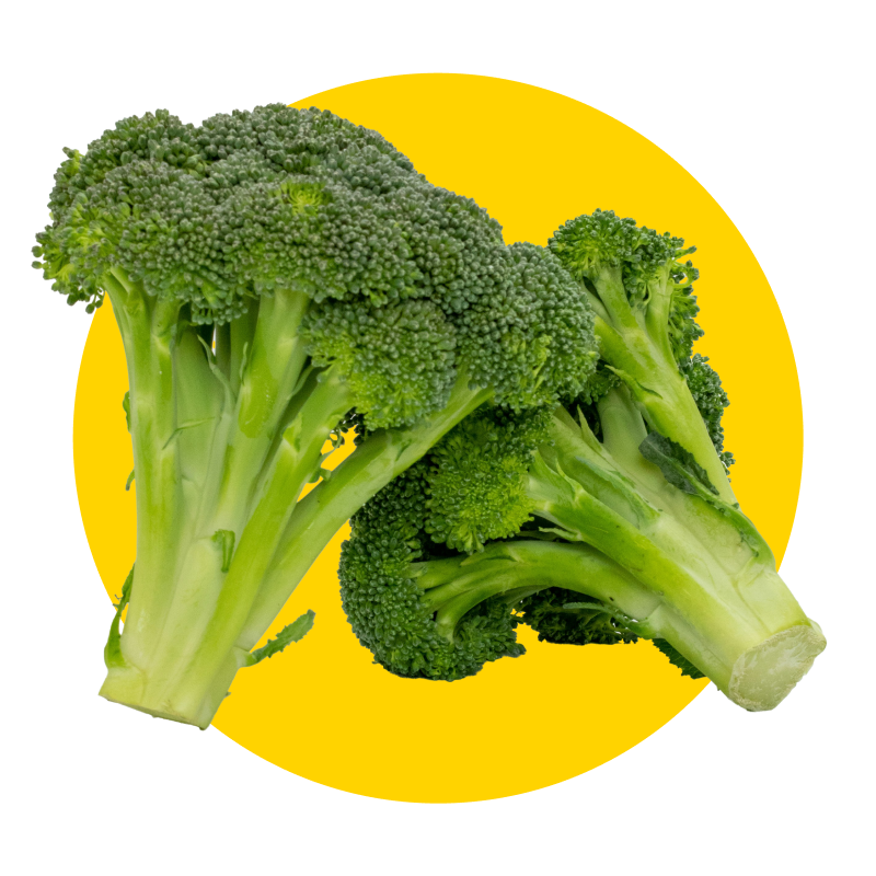 Broccoli florets