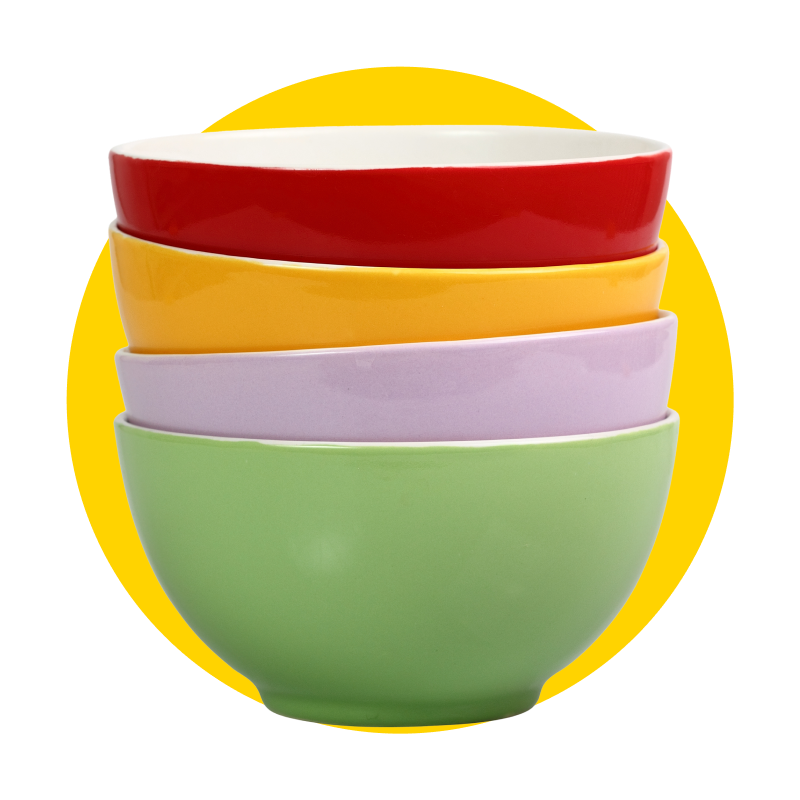 Stackable dishware